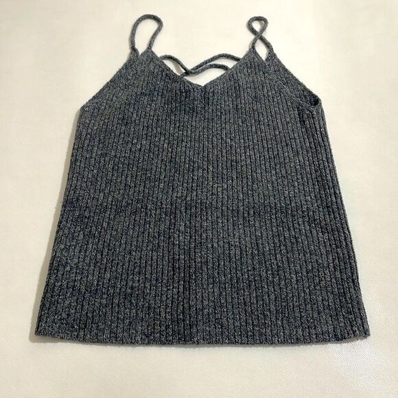 American Eagle Outfitters Cropped V-Neck Sweater Cami - Picture 2 of 6